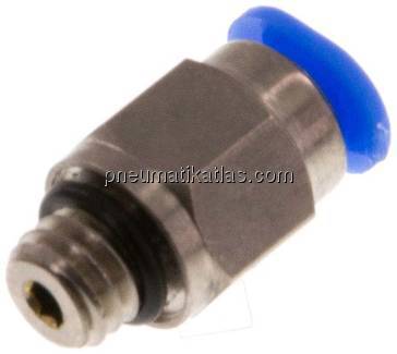 Gerader Steckanschluss M 6-3mm, IQS-Mini