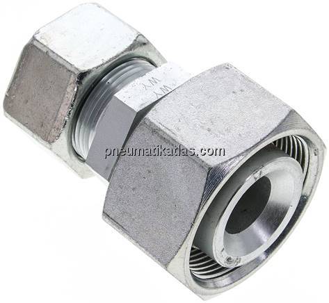 Reduziereinsatz 38 S-25 S (M36x2), Stahl verzinkt