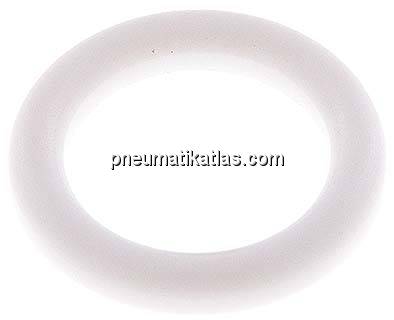 Dichtung (Milchgewinde) DN 20, PTFE (weiß), 23x33x4,5mm
