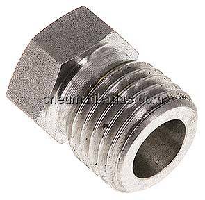 Verschlussverschraubung für Rohre 6 S (M14x1,5), 1.4571