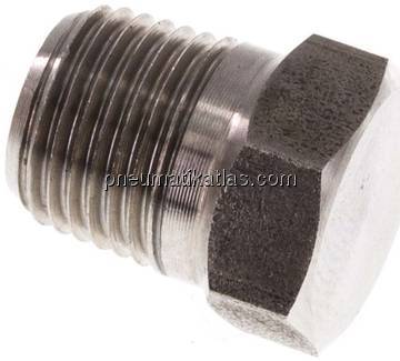 HD-Verschlussstopfen Außenskt. NPT 1/8", V4A