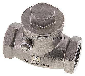 Edelstahl-Rückschlagklappe G 1", PN 16