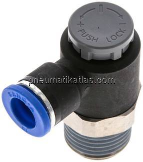 Kompakt-Drosselventil R 1/2"-10mm,abluftregelnd (Standard)