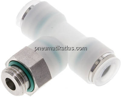 T-Steckanschluss G 1/4"-8mm, IQS-ES LE/IQS-PVDF