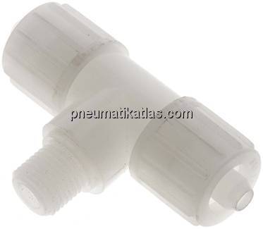 T-Verschraubung G 1/4"-12x6mm, PVDF