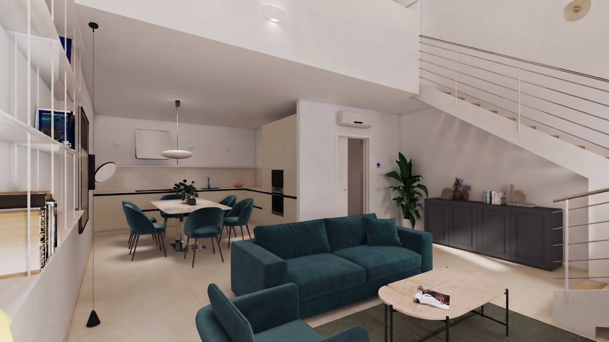 Una villa di testa nuova, in classe A/3, con giardino privato