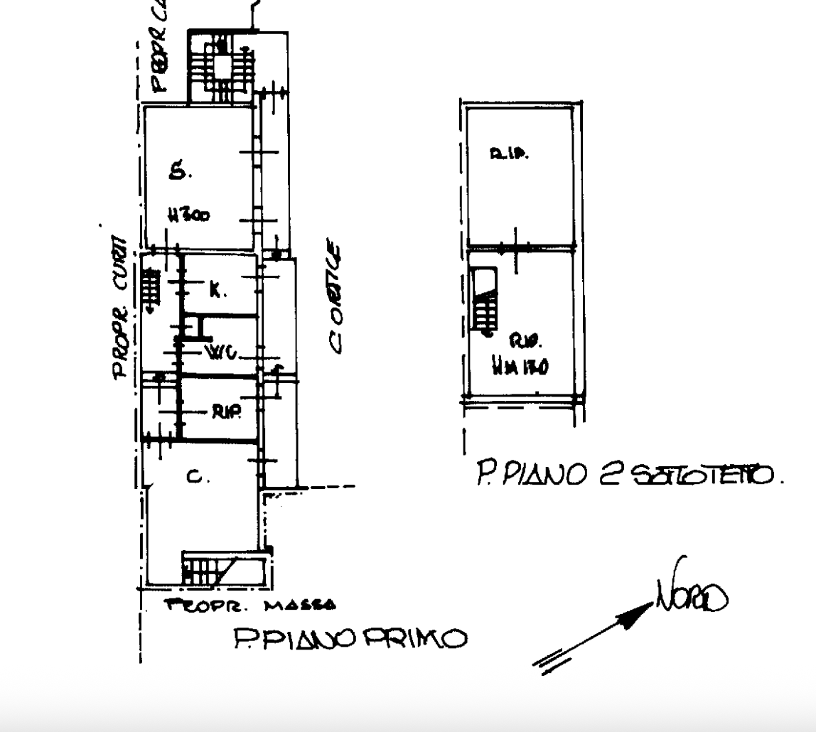 Pianta dell'abitazione