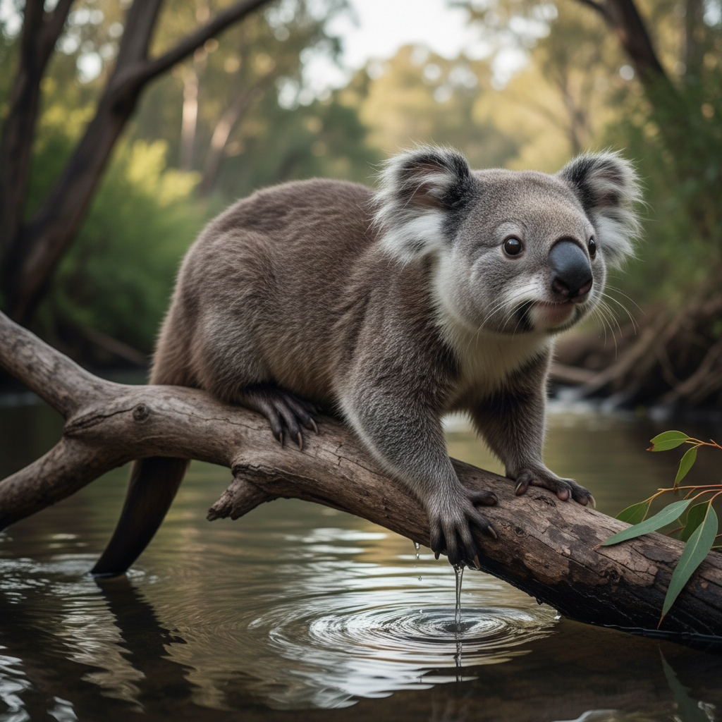 Koalotter - otter and koala hybrid