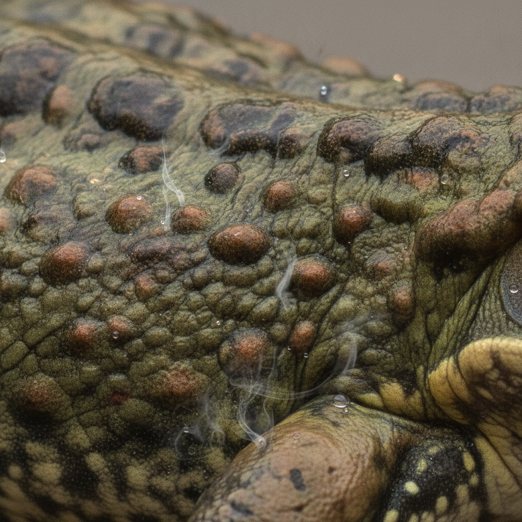Illustration of Salifrog's unique traits