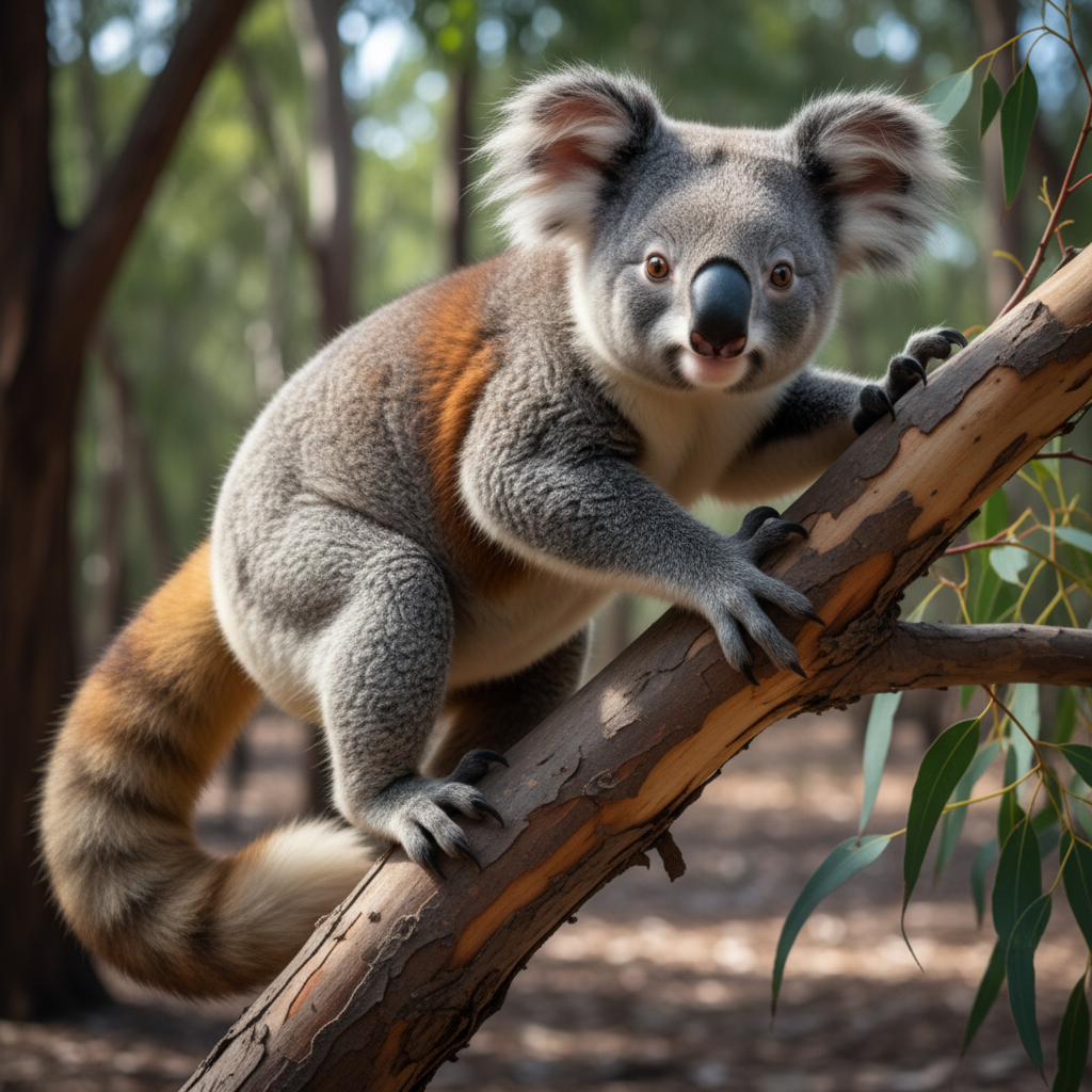 Koalafox - koala and fox hybrid