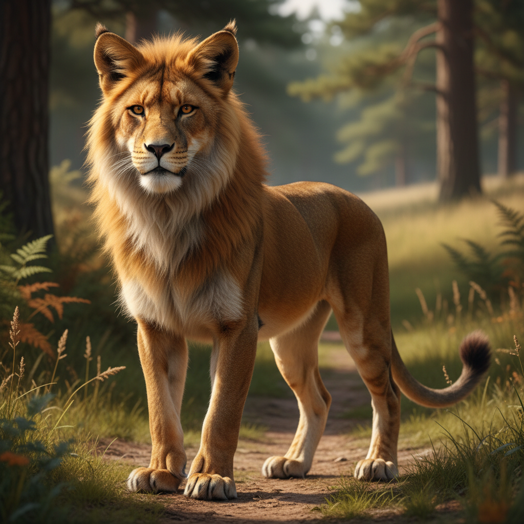 Leofox - fox and lion hybrid
