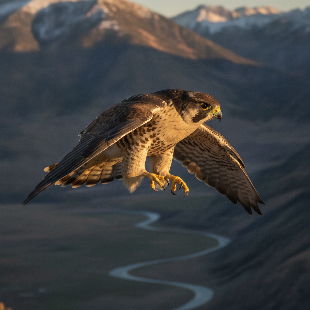 Striderhawk - hawk and falcon hybrid