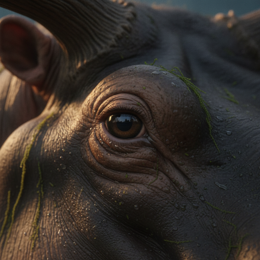 Illustration of Moosepotamus's unique traits