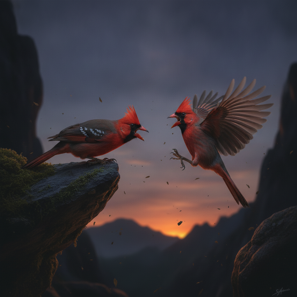 Cardipecker displaying characteristic behavior