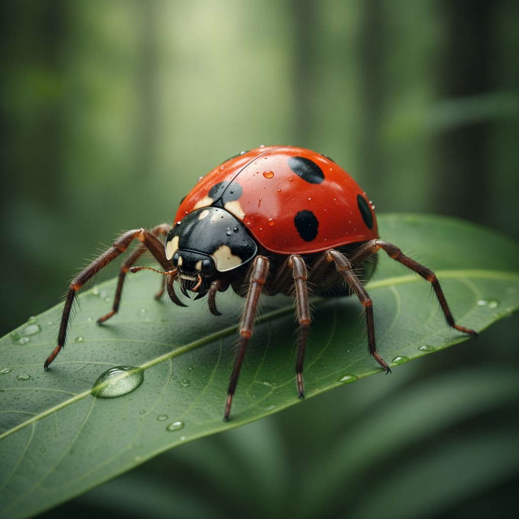 Arachnocinella - ladybug and spider hybrid