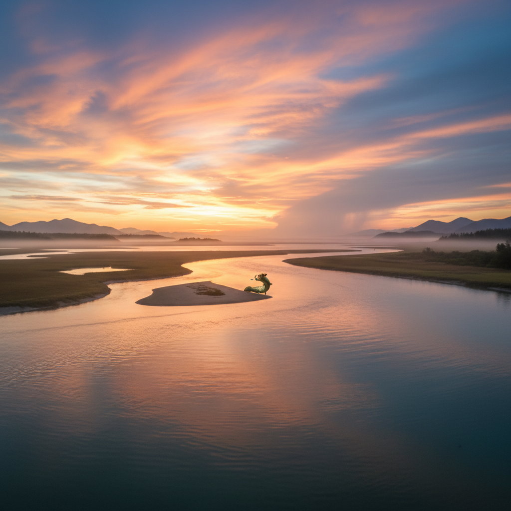 Slippup in its natural habitat - Freshwater rivers, large lakes, and coastal estuaries
