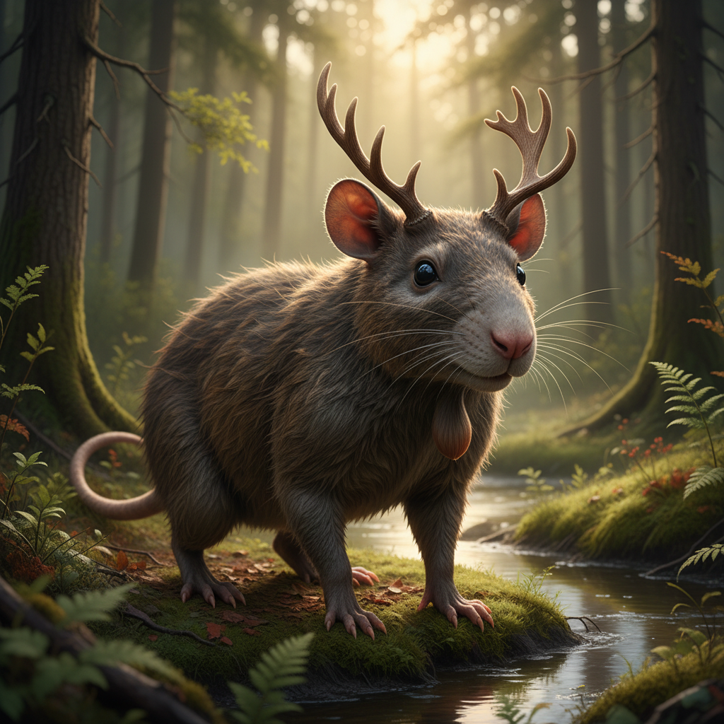 Mooserat - rat and moose hybrid