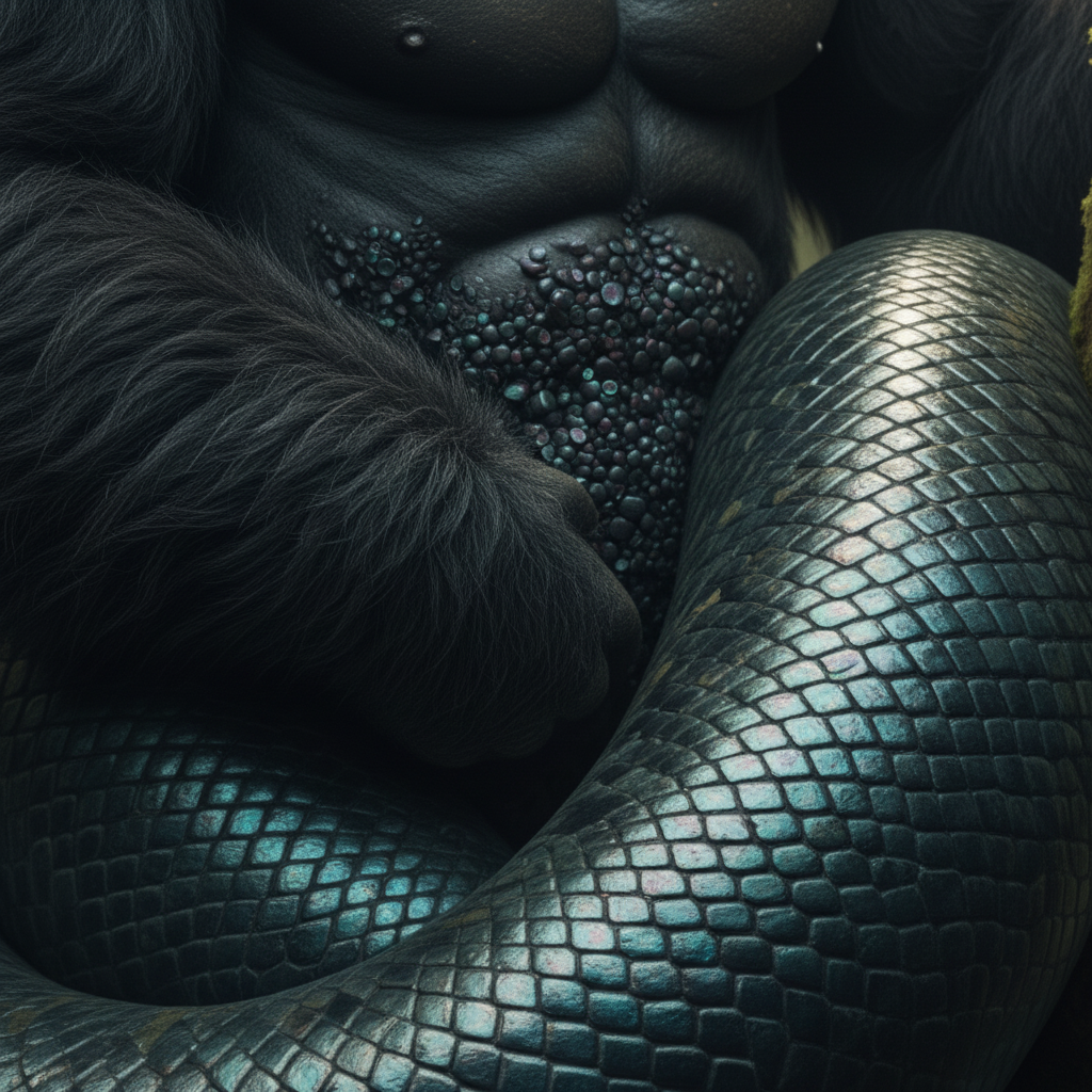 Illustration of Gorillathon's unique traits