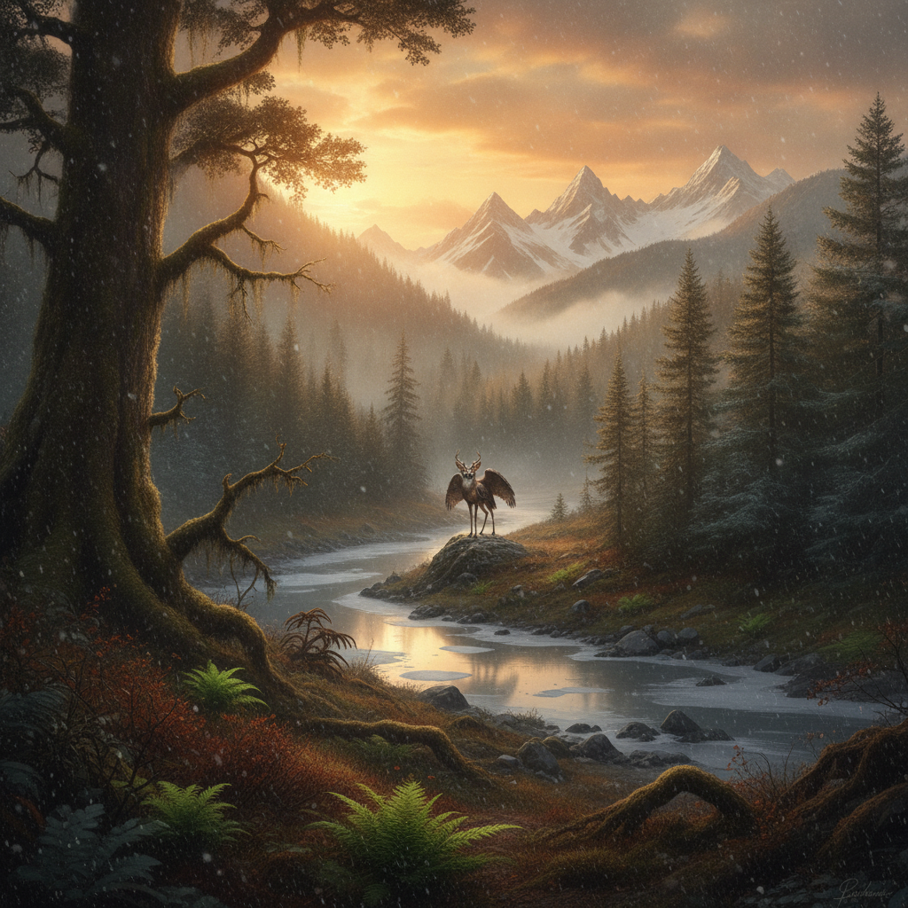 Hoot-Horn in its natural habitat - Ancient Temperate Forests and Taiga Borders