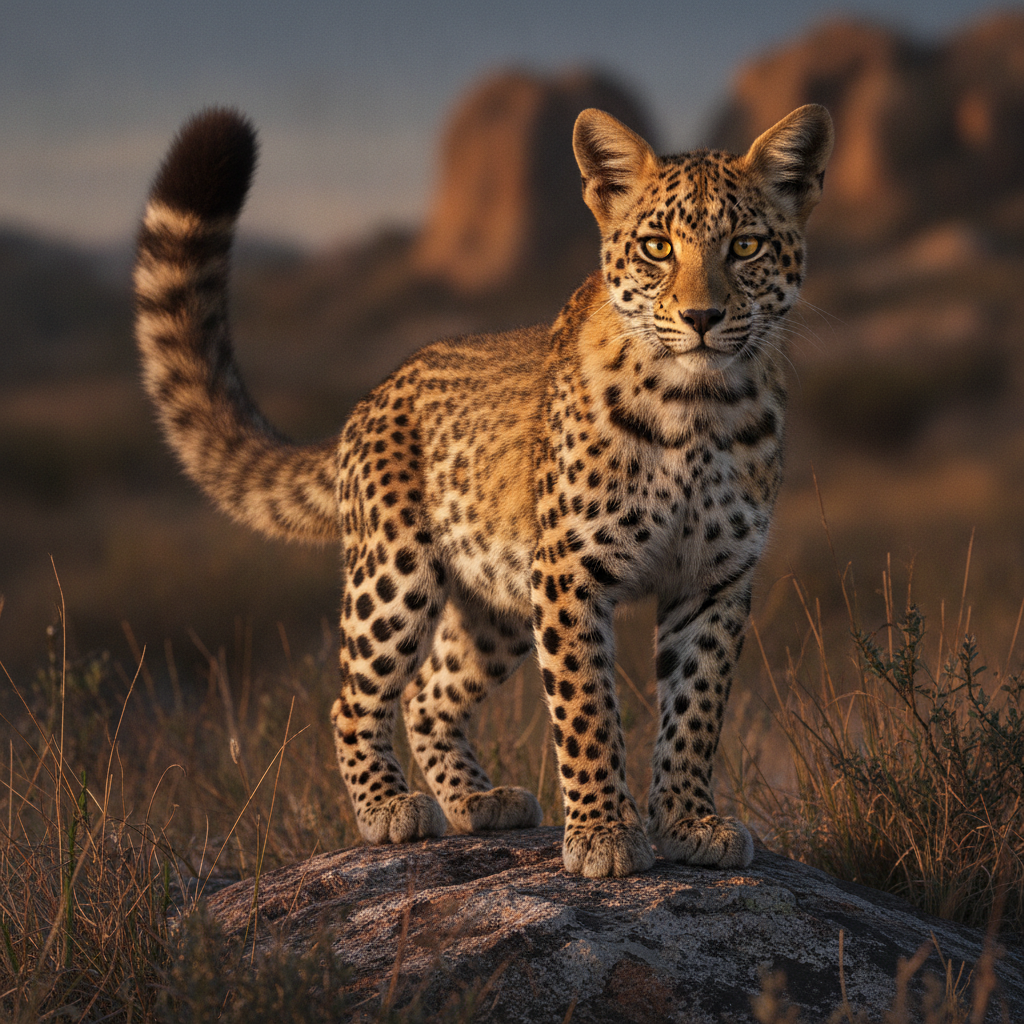 Pardivixen - leopard and fox hybrid