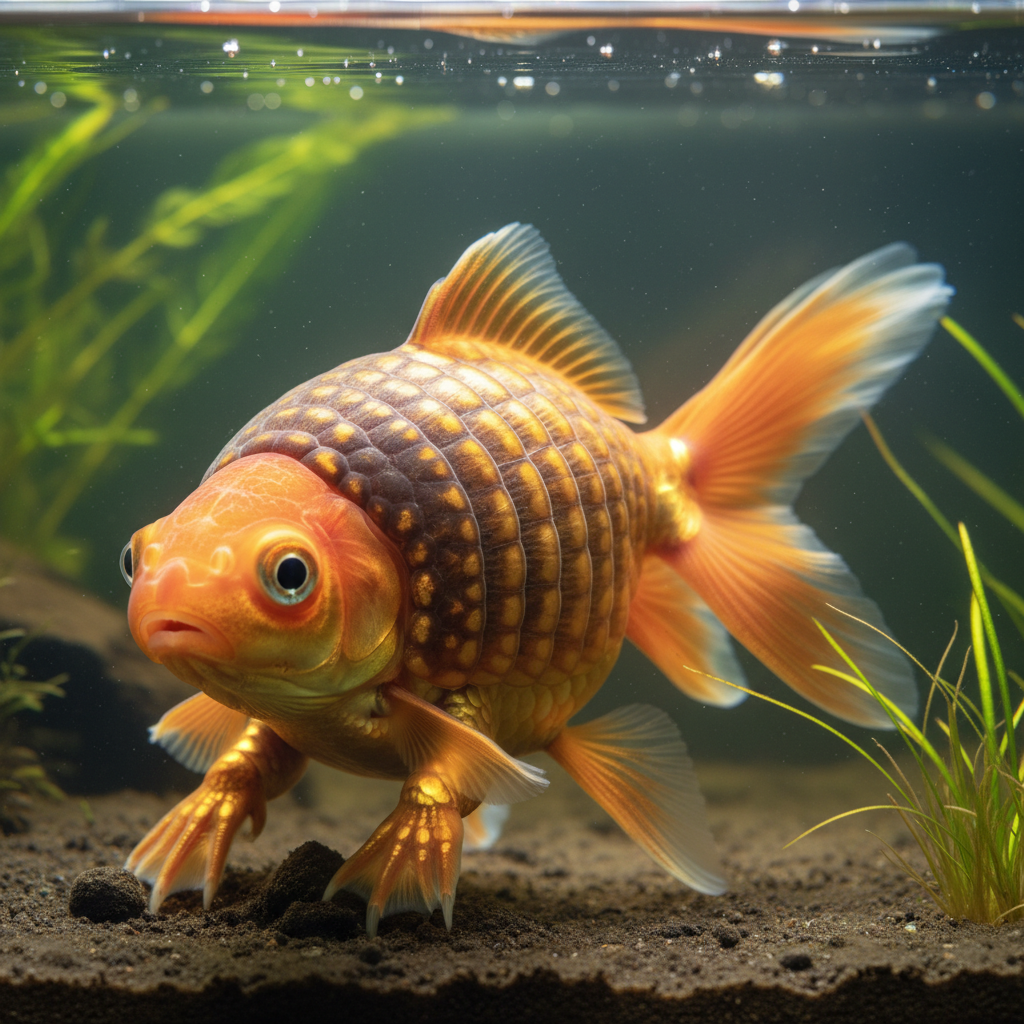 Gildermadillo - armadillo and goldfish hybrid