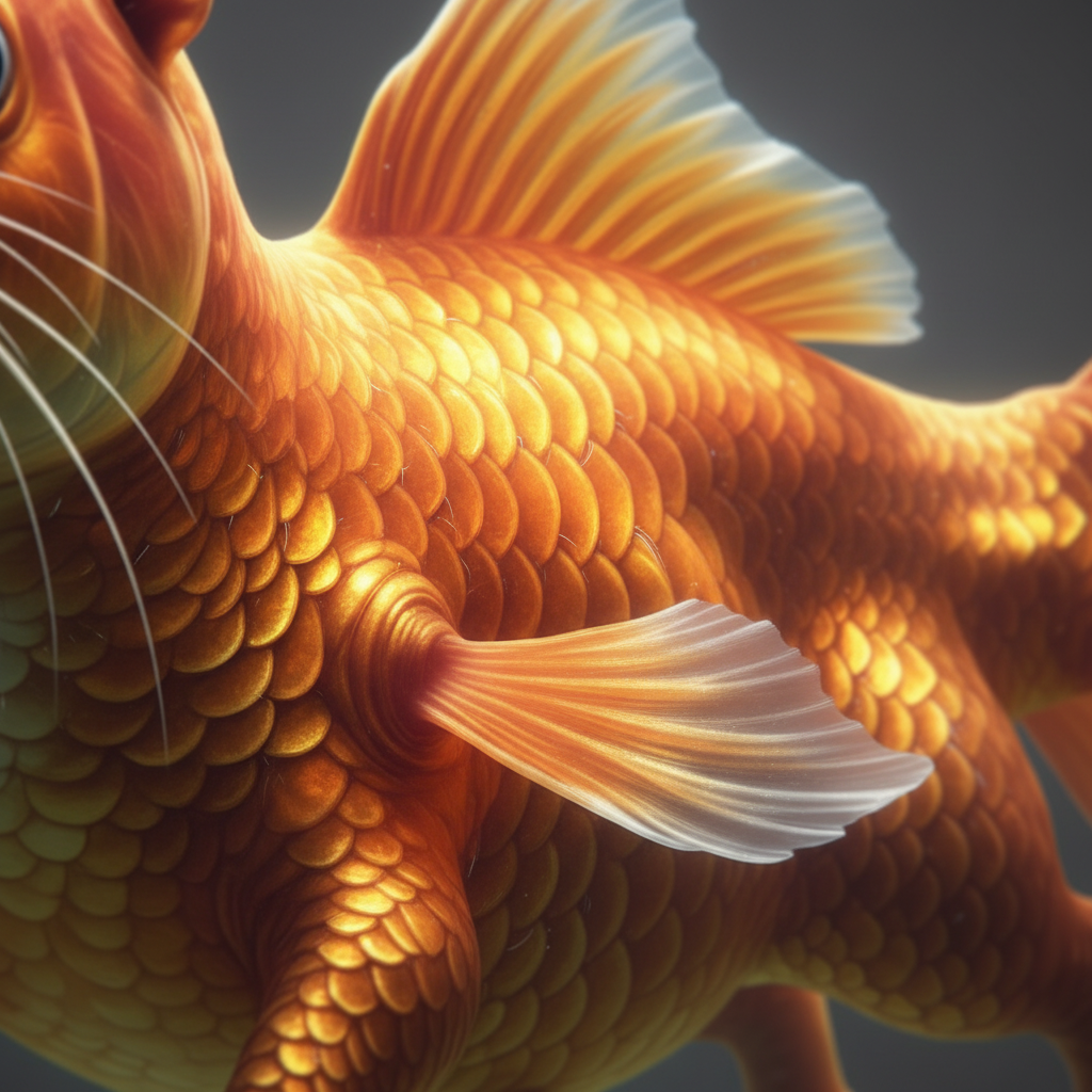 Illustration of Goldotter's unique traits