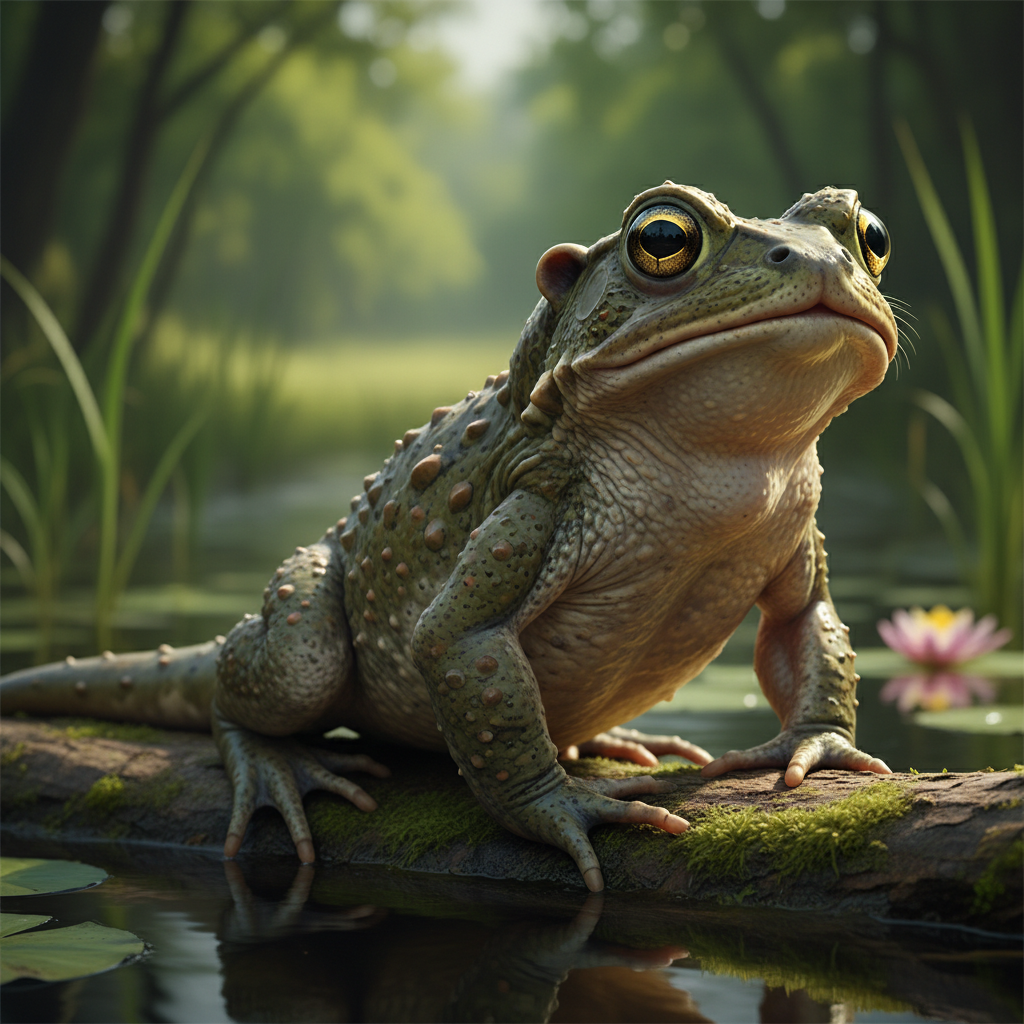 Ribbitter - toad and otter hybrid