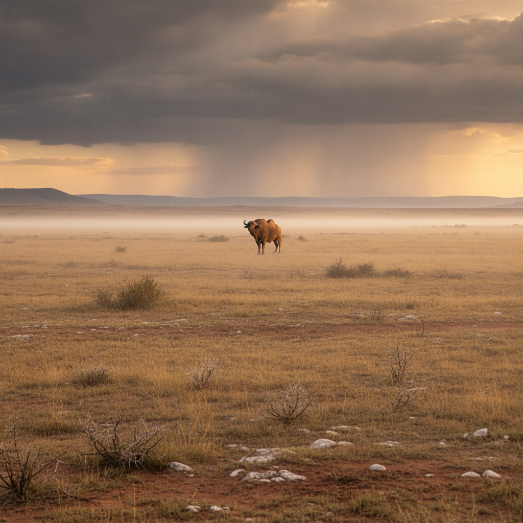 Camelfalo in its natural habitat - Arid Grasslands, Semi-Deserts, and Steppes