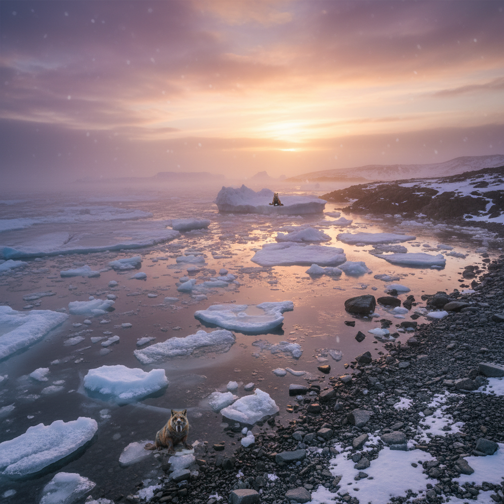 Walrox in its natural habitat - Arctic & Subarctic Coasts and Pack Ice