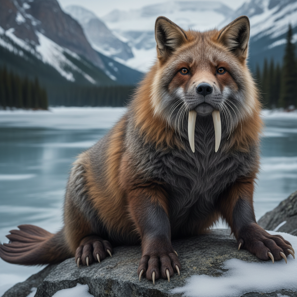Walrox - fox and walrus hybrid