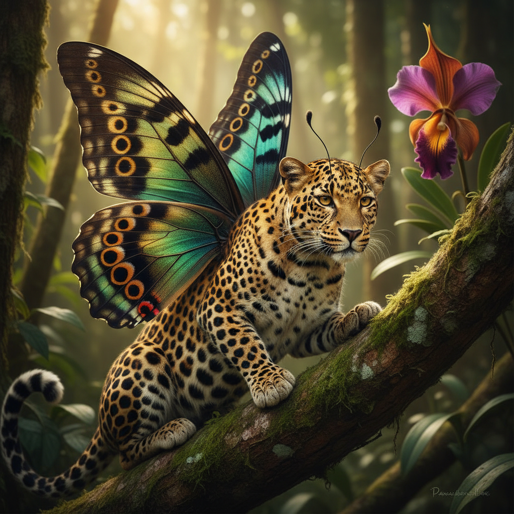 Papiliopard - butterfly and leopard hybrid