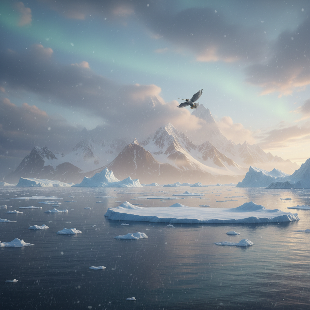 Aerosaber in its natural habitat - Remote Arctic Coastal Mountain Ranges and Open Polar Seas