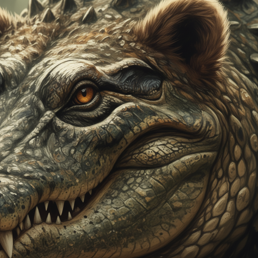 Illustration of Ursagator's unique traits