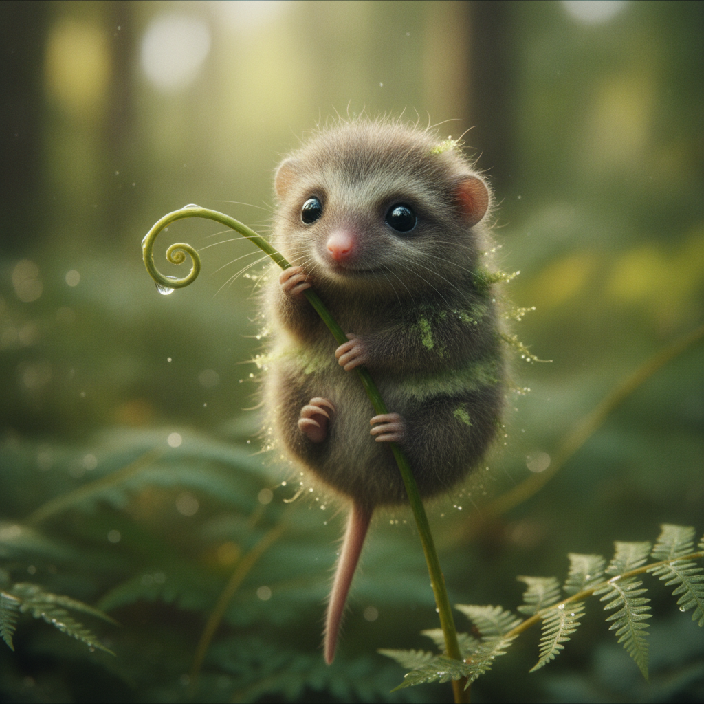 Slouselet - sloth and mouse hybrid