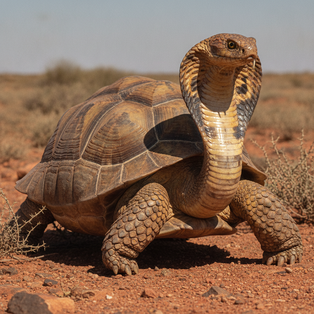 Cobroise - cobra and tortoise hybrid