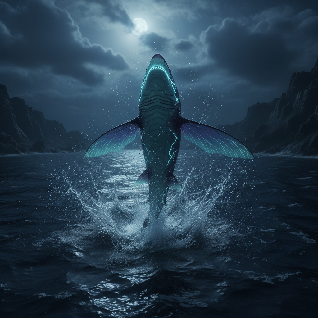 Luminajaw displaying characteristic behavior