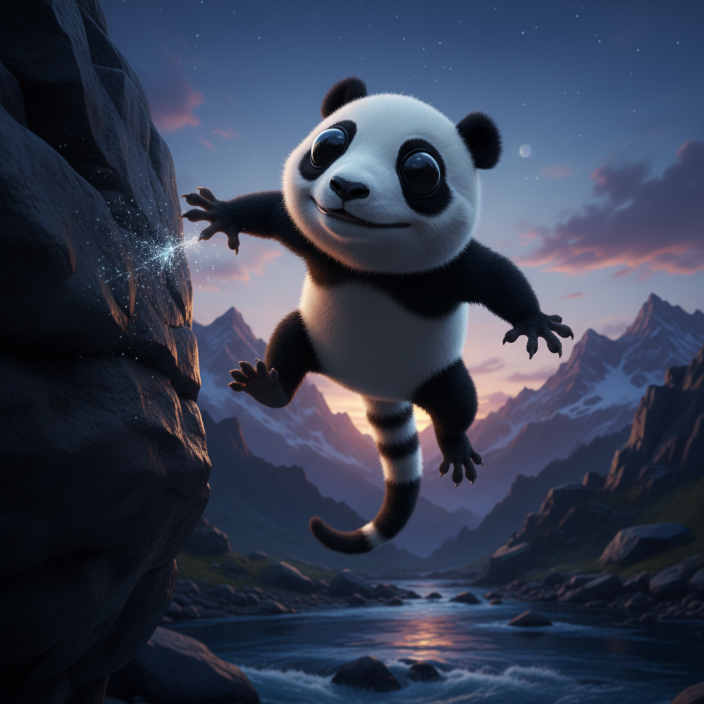 Pandgecko displaying characteristic behavior