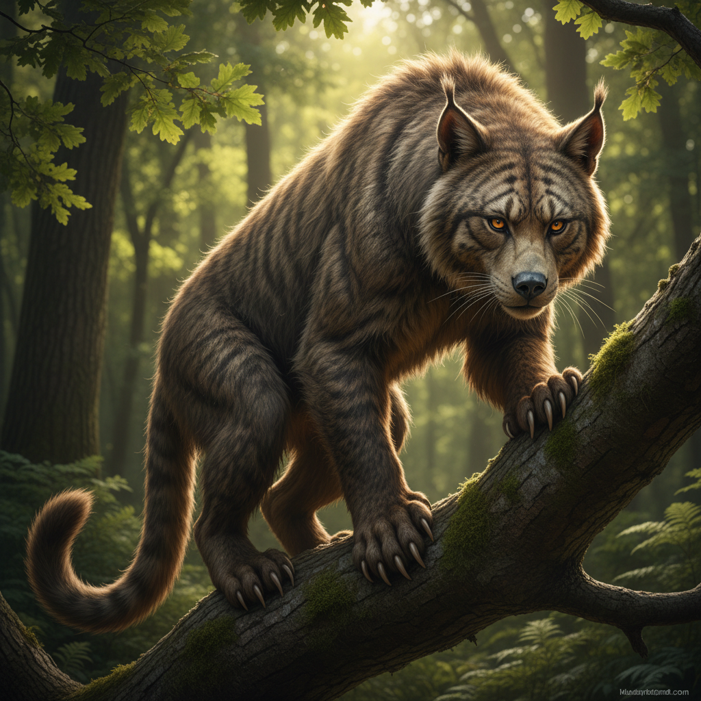Ursafelis - cat and bear hybrid