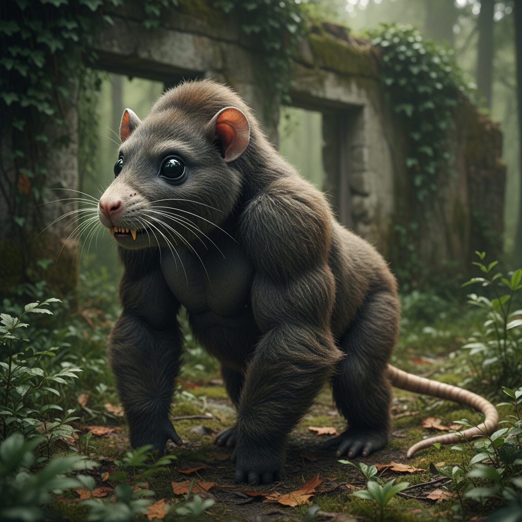 Gorillat - rat and gorilla hybrid