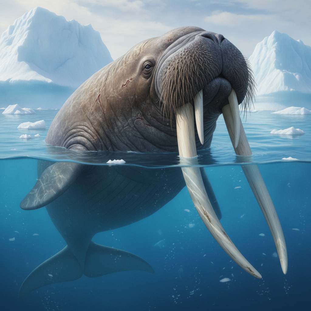 Walruswhale - whale and walrus hybrid
