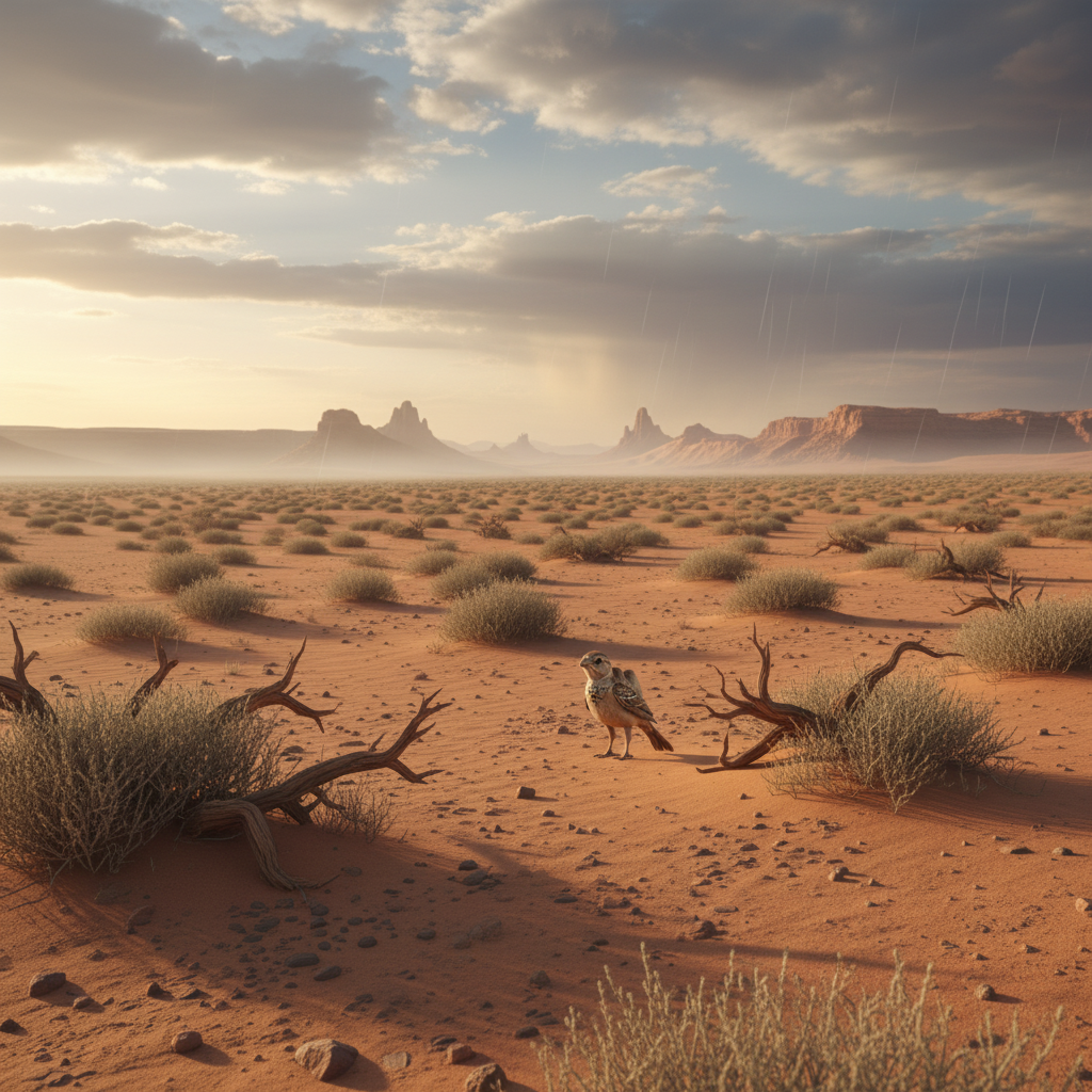 Spamel in its natural habitat - Arid Deserts, Scrublands, and high-altitude desert plateaus