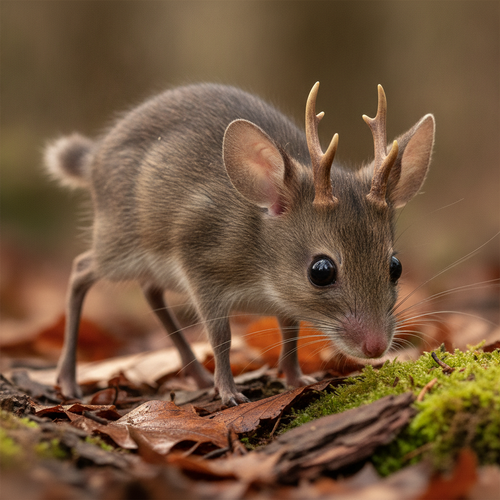 Antlermouse - deer and mouse hybrid