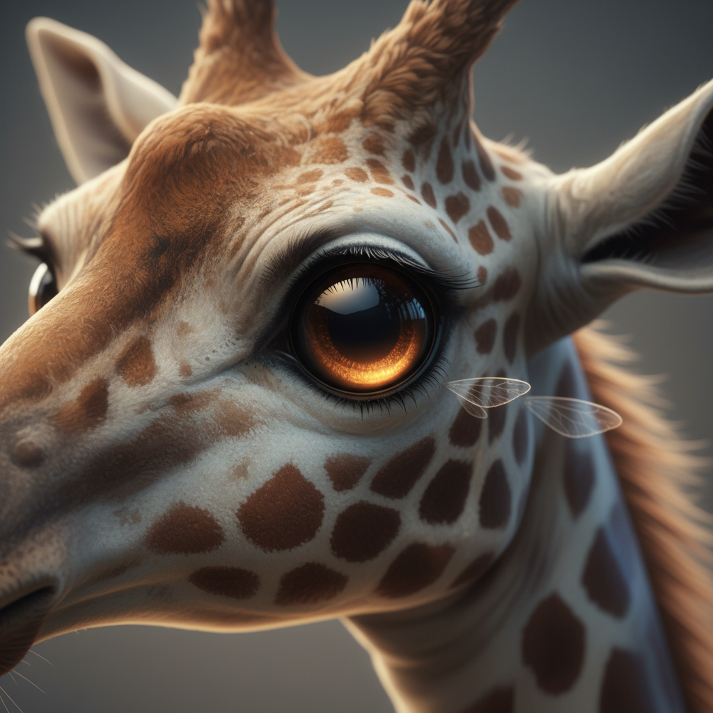 Illustration of Luminogiraffe's unique traits