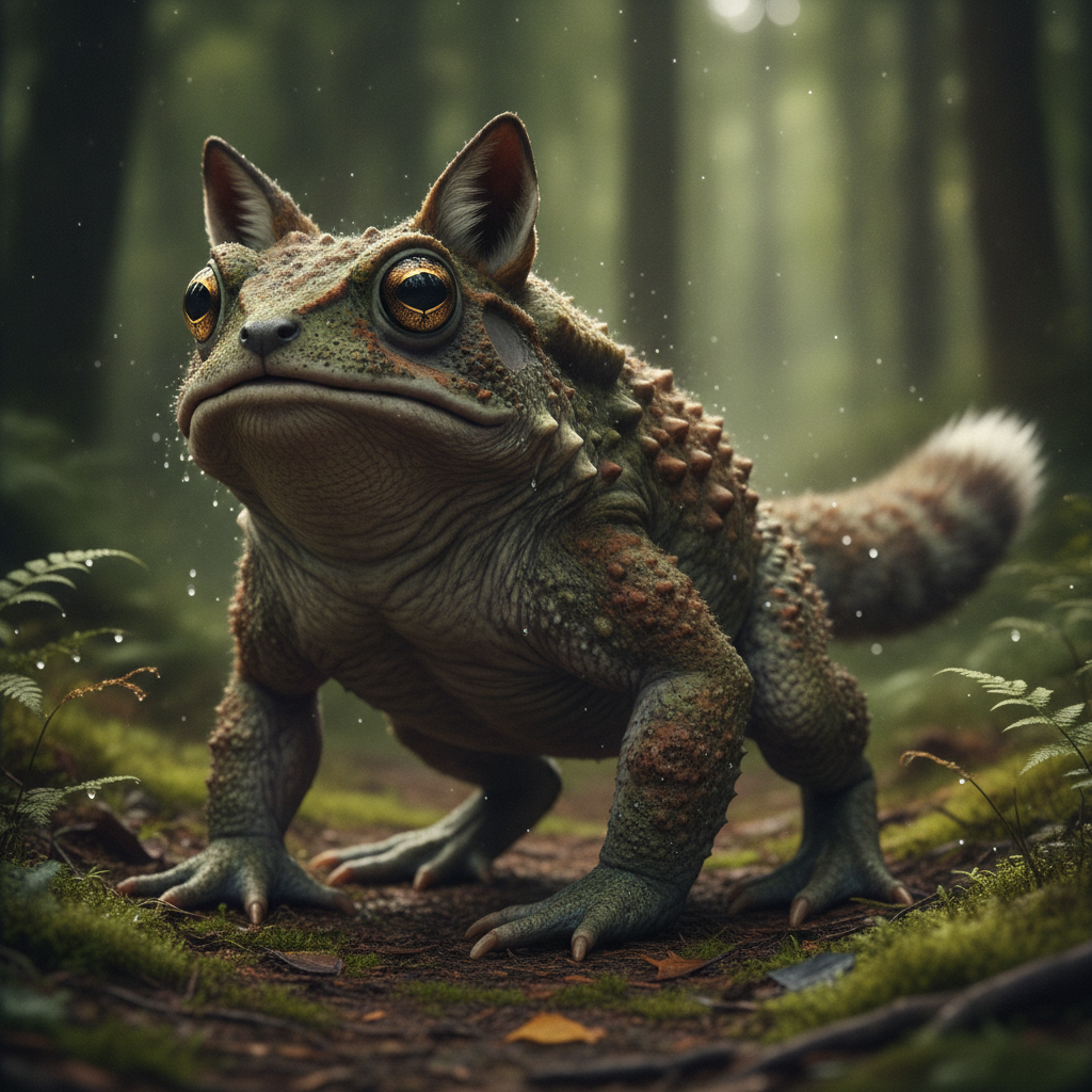 Vulpophryne - toad and fox hybrid