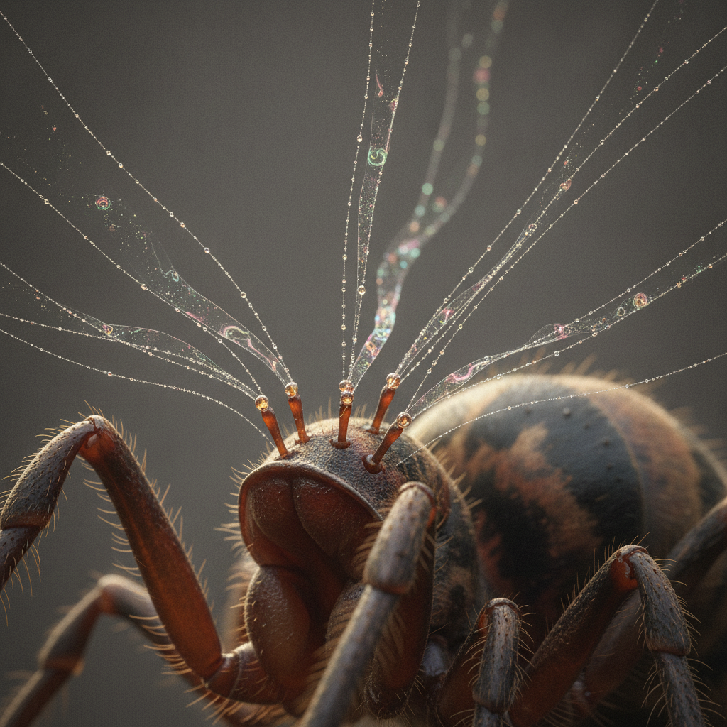Illustration of Formicarachnid's unique traits