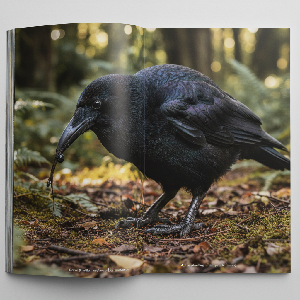 Krowi - kiwi and crow hybrid