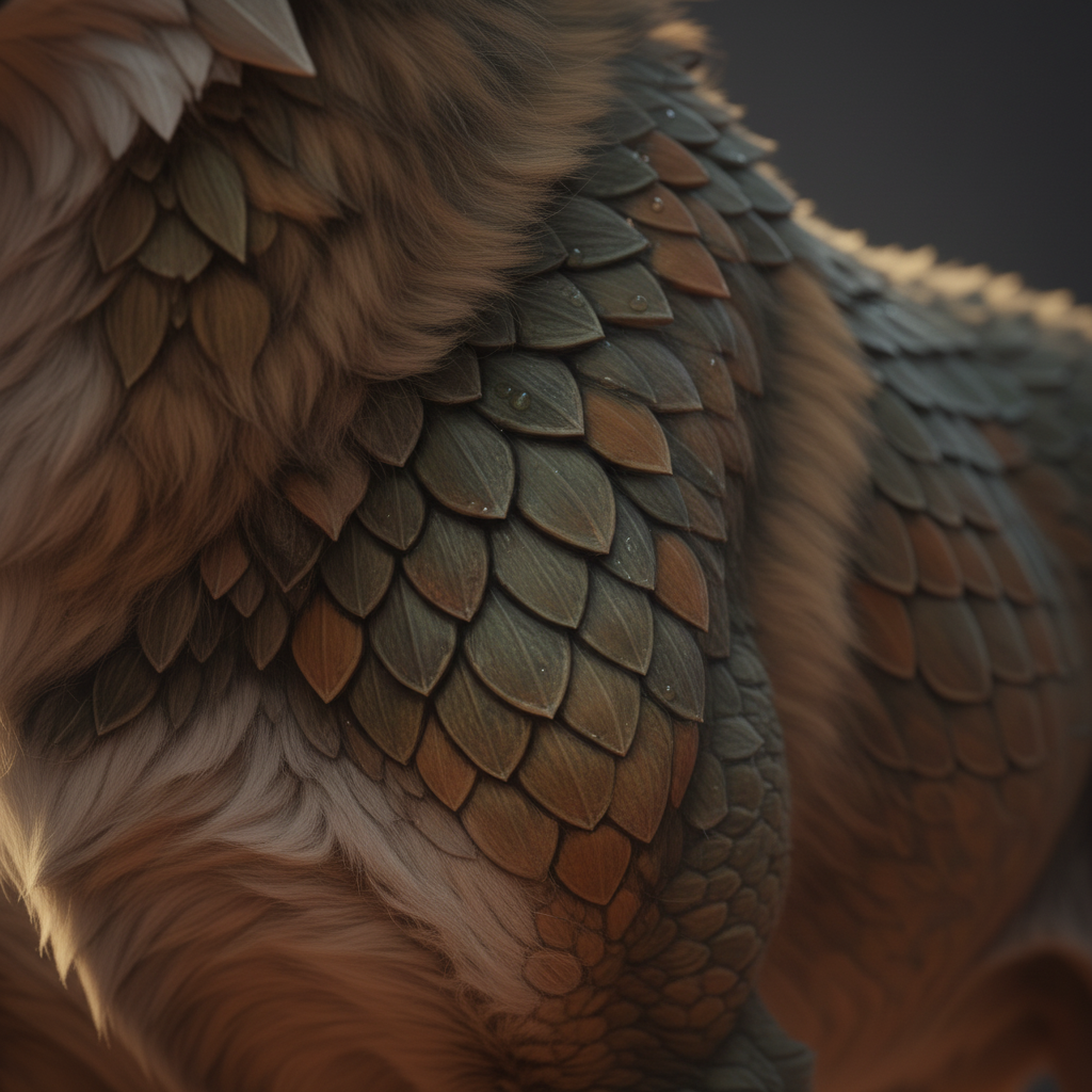 Illustration of Dracohound's unique traits