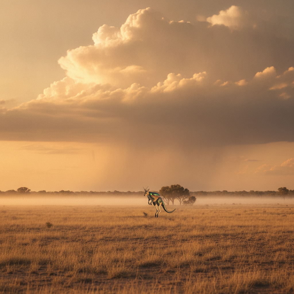 Scaroo in its natural habitat - Arid Grasslands and Savannas of Australia