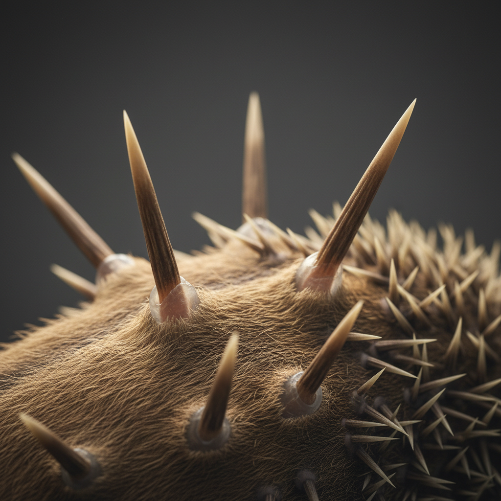 Illustration of Quillbuck's unique traits