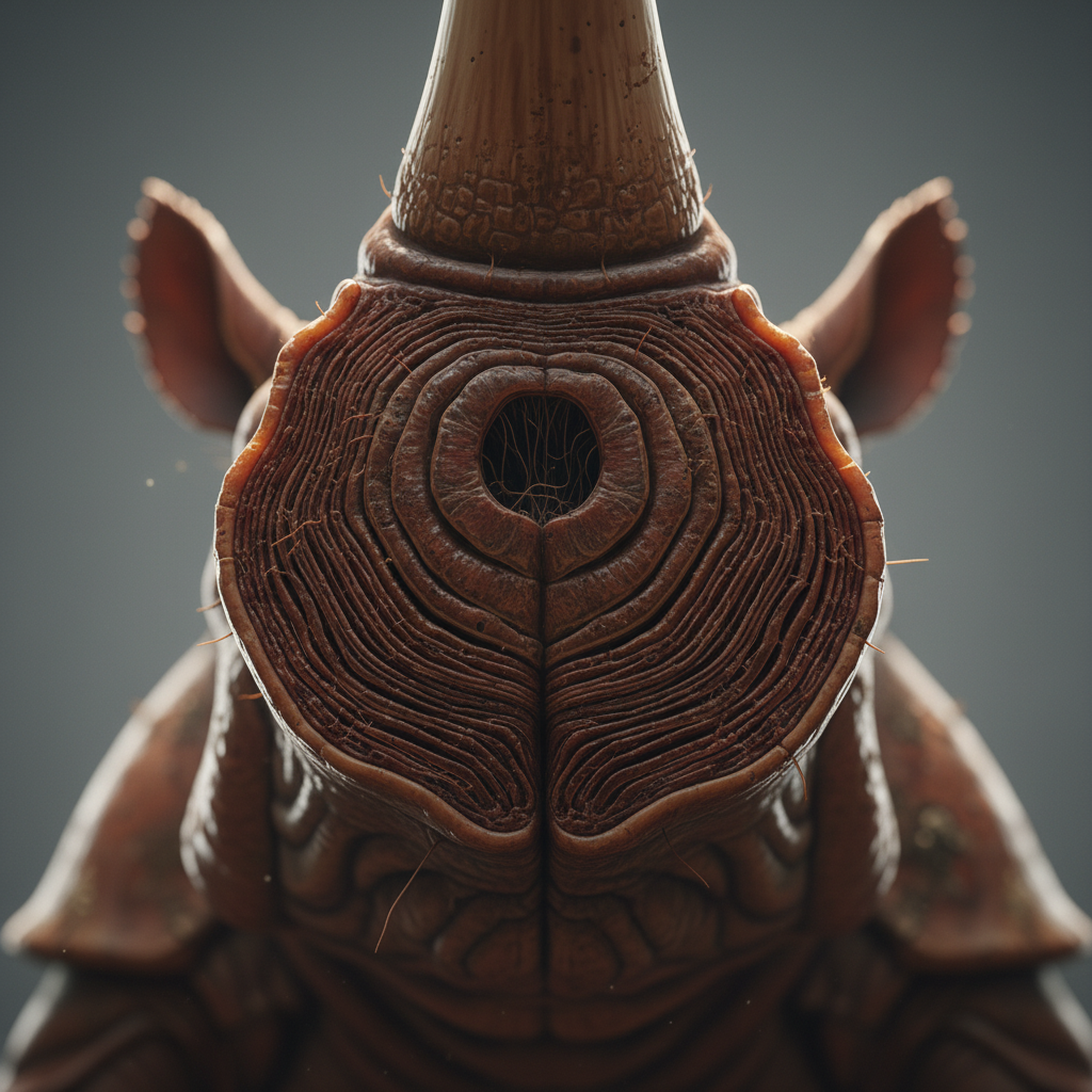 Illustration of Rhinocaster's unique traits